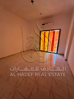 Two bedrooms, a living room, a balcony, and two bathrooms in Abu Shagara, suitable for singles. 39,0