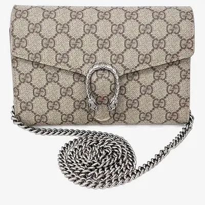 Gucci Beige PVC Dionysus Mini Chain