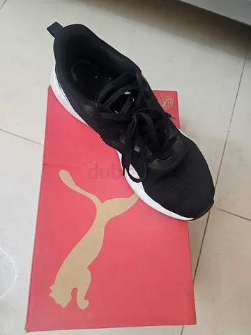 Nice Puma black casual sneakers, size 10.5- lightly used
