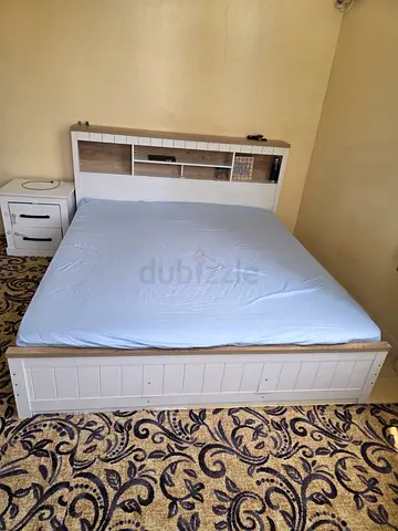Bed and night stand