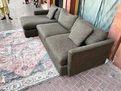 Cratebarrel L Shape Sofa Excellent condition