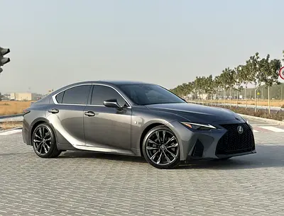 Lexus IS 350 F Sport | 3.5L V6 | 2024 | American Specs | 17,000 km | Grey / Black