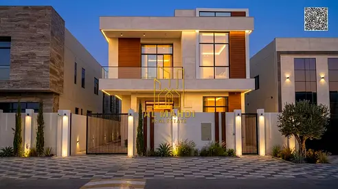 **Luxury 5 Master Bedroom Villa for Sale in Al Zahya | Super Deluxe Finishing | Prime Location**