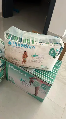 PureBorn Day and Night Training Pants Size 6. And 2 pack