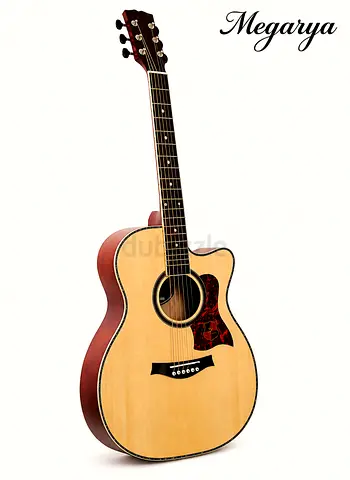 MegArya Swift Horse Series 40 Inch Cutaway Acoustic Guitar