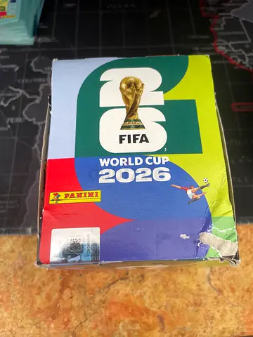 Full box of panini stickers