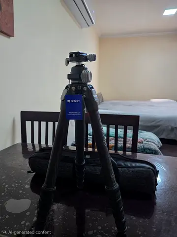 Benro Lightweight Carbon Fiber Tripod with Ball Head - Excellent Condition