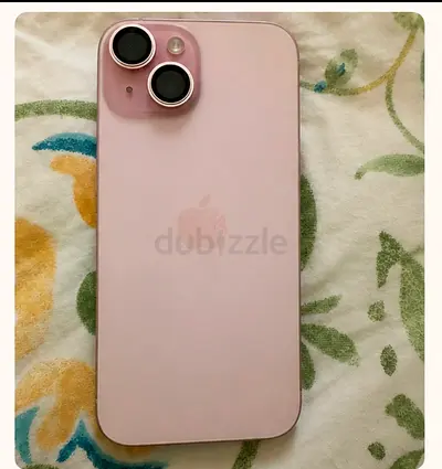 Apple iPhone 15 (Pink) - Excellent Condition, Dual Camera zero scratches