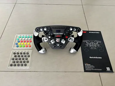 Fanatec ClubSport Carbon Fiber Steering Wheel F1 2019 Limited Edition — Brand New, Never Used