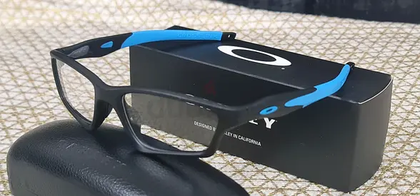 Oakley Optical frame CROSSLINK™ SWEEP OX8031-0155 Mens Satin Black Blue Eyeglasses