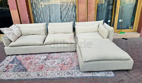 Feather ☁️ filled sofa
