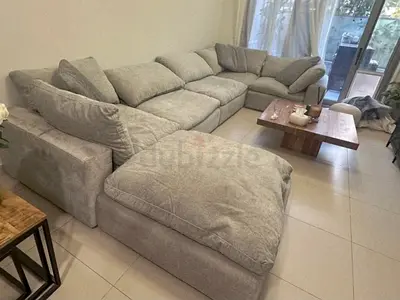 Without footstool pan home Modular sofa