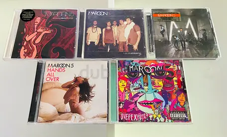 5 Maroon5 Music CD’s