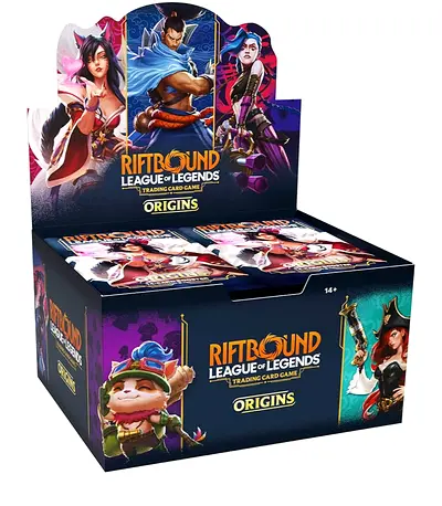 Riftbound: League of Legends Origins Trading Card Game Booster Box (Sealed)