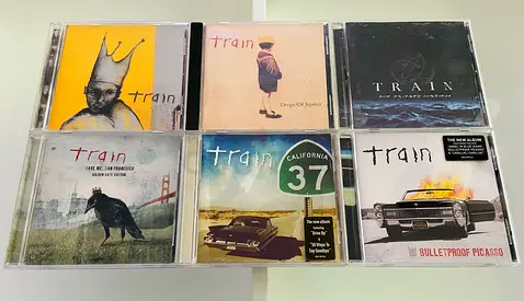 6 Train Music CD’s
