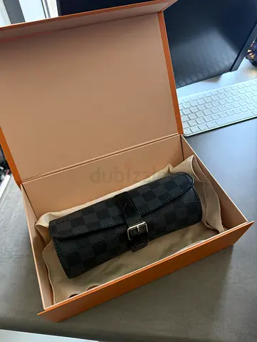 Louis Vuitton Damier Graphite 3 Watch Roll