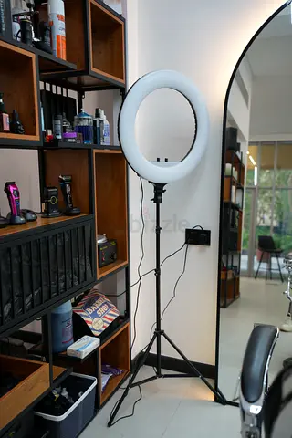 Ring Light with Adjustable Tripod Stand — Good Condition, Ready to Use