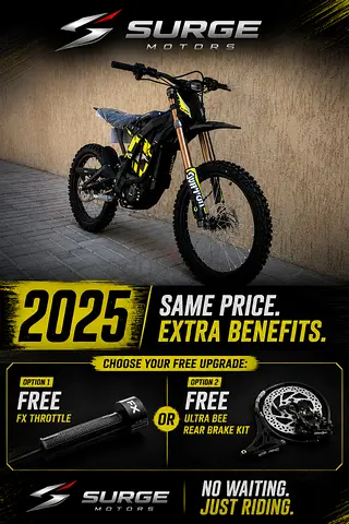 SURRON BRAND NEW BLACK SURRON LIGHT BEE X 2025 WITH 1 YEAR WARRANTY FOR SALE