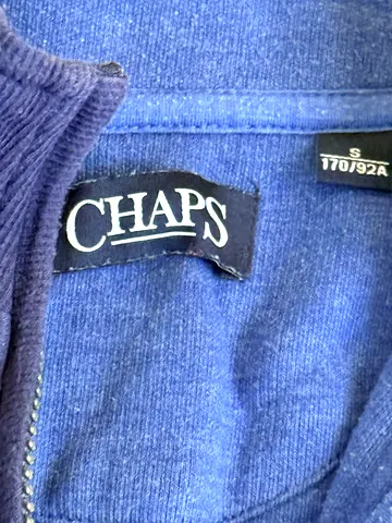 Chaps blue pullover - size S