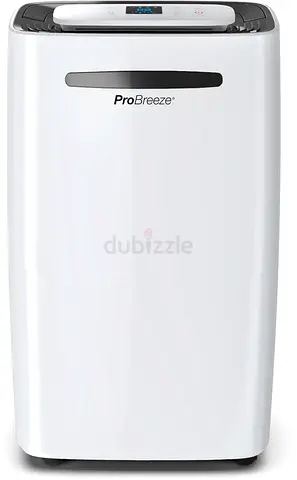 Pro Breeze 20L/Day Compressor Dehumidifier – Energy Efficient with Laundry Mode, Humidity Sensor C