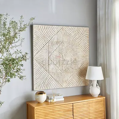 Ebrar wooden wall art - Real wood