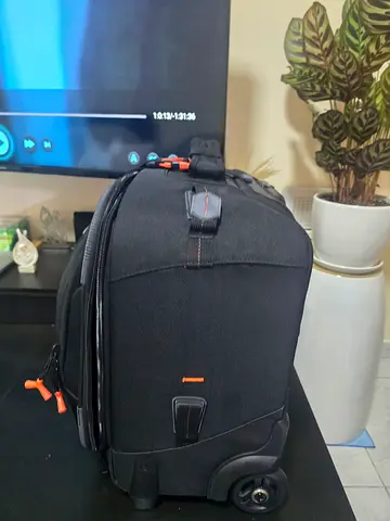 Camera Backpack with Wheels - Compact, Good Condition