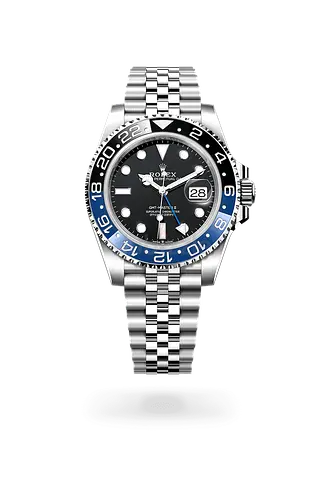 Rolex GMT-Master II Black and Blue Ceramic Bezel Mens Watch (Jubilee)
