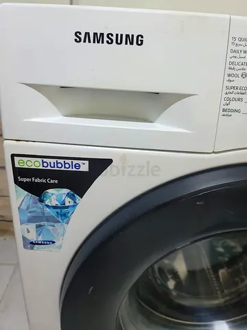 Samsung Ecobubble Front Load Washing Machine - Good Working Condition
