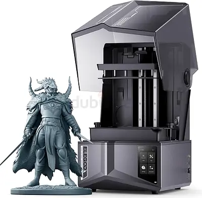 ELEGOO Saturn 4 UItra Resin 3D Printer, 10-Inch 12K Mono LCD, 150mm/h High Speed Printing, Smart Aut
