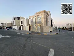 Luxury corner villa for sale in Al Zahia, Ajman | 7 master bedrooms with high-end finishing and spac