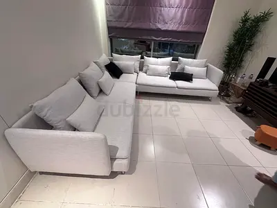 Beige Color Ikea Soderhim Corner Sofa