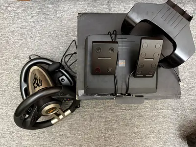 PXN V3II Racing Wheel and Pedals Set for Gaming