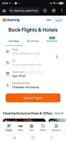 Cleartrip and mussafir travel voucher discount price