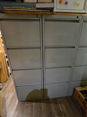 Metal filing cabinet