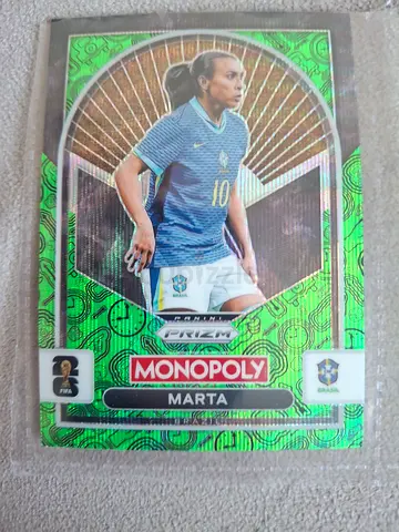 Marta green waves panini monopoly prizm world cup 2026