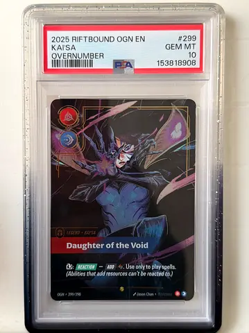 Riftbound Origins Kaisa Overnumbered PSA10