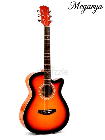 Megarya 38 inch Sunbrust Acoustic Guitar