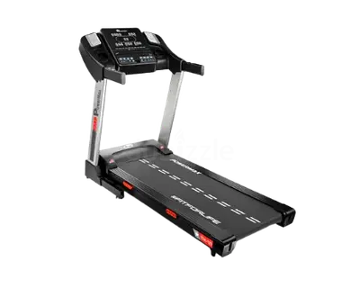 PowerMax Fitness TDA-125 SERIES 4.0HP Peak Motorized Electric Treadmill, LCD Display for Workout