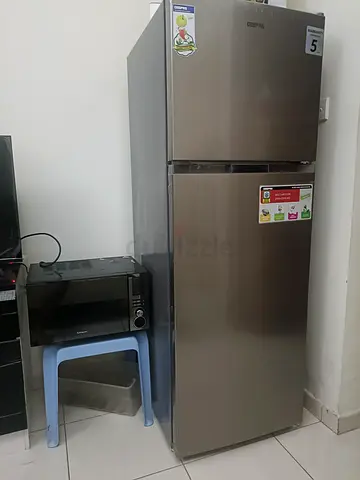 Geepas Double Door Fridge 5 Months Old