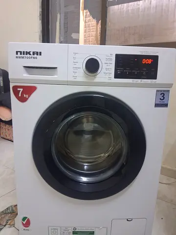 Used NIKAI 7kg Front Load Washing Machine - Good Condition