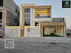 Villa for sale in Al Zahia, Ajman | 4 master bedrooms | 3,300 sq ft built-up area | Registration fee