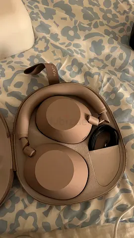 Sony WH-1000XM6 Wireless Noise-Cancelling Headphones - sand pink (With Case  Cable)