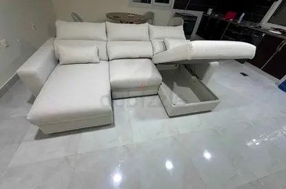 Ikea Eskilstuna L shape sofa bed with storage