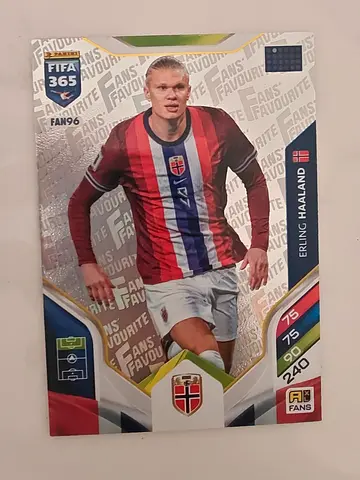 Panini FIFA 365 2026 Adrenalyn XL - Erling Haaland Fans Favourite #FAN96