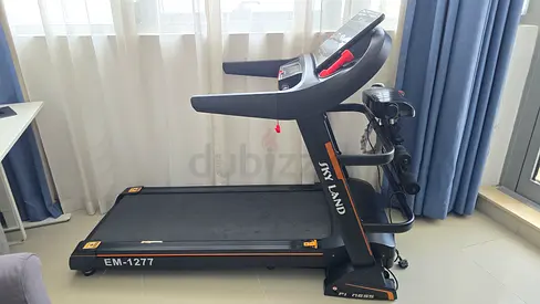 Sky Land EM-1277 3HP Foldable Treadmill | Barely Used | Auto Incline | Easy Hydraulic Folding
