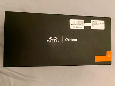 Oakley Meta HSTN Prizm Black Polarized Lense, Black Frame, Size 53.