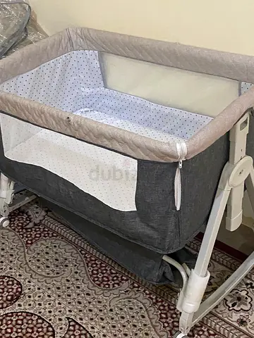 Compact Baby Bassinet / Playard with Mobile - Lightly Used