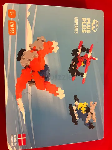 Plus-Plus Airplanes 170-piece Building Set (Made in Denmark)