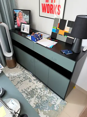 Office Sideboard - perfect condition - fitting desk available