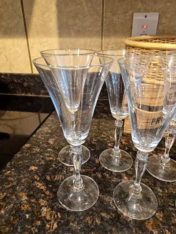 Margarita glasses - set of 6